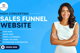 build clickfunnels landing page sales funnels website in clickfunnel
