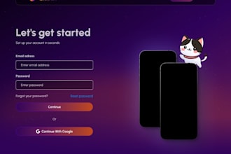 create a landing page for your or your business