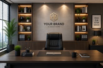 design professional zoom virtual backgrounds for your business