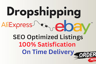 do ebay listing, ebay lister, ebay SEO, ebay product listing