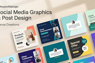 design social media graphics in canva