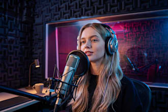 record dominant mommy flirty sultry female voice over actor