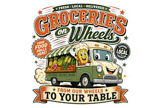 design outstanding wheels logo in illustrator design