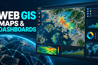 build interactive web gis maps, dashboards and geoportals