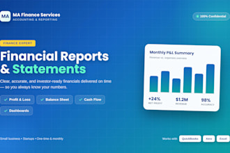 do financial analysis, budgeting, and cash flow forecasting