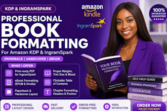 formatting for amazon kdp and ingramspark kdp book formatting for amazon kdp