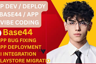base44 app expert base44 integration base44 bug fixing base44 deployment