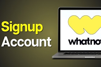 create palmstreet account, create whatnot account setup,verified whatnot account