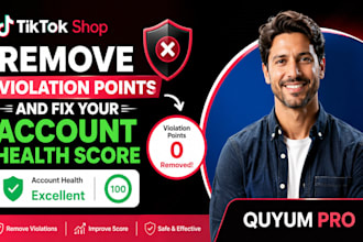 remove tiktok shop violation points and fix your account health score