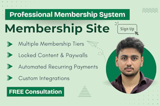 create a membership site with subscriptions in wordpress