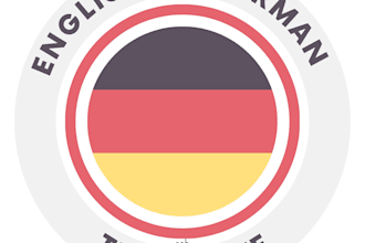 translate and humanize english text into perfect german