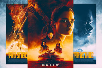 an awesome professional movie poster, film poster, poster