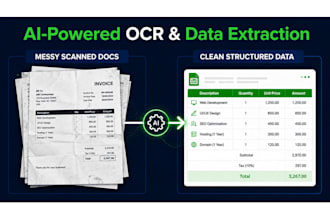build ai powered ocr document data extraction automation