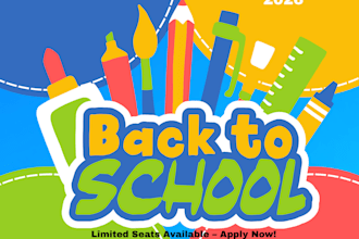 design creative school posters and flyers professionally