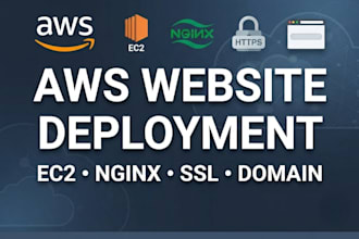 deploy your website or web application on AWS ec2