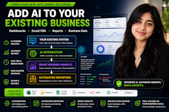 build ai business dashboards, integrate ai and automate reporting