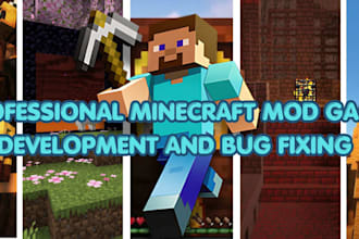 build, fix and set up custom minecraft mods and modpacks