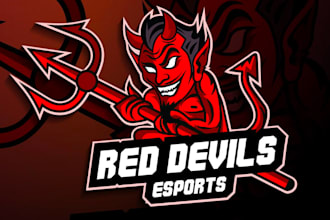 make awesome style monster mascot logo design