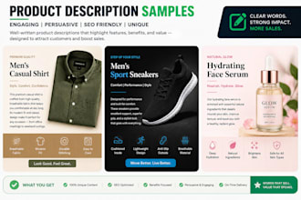 write compelling product descriptions that increase sales