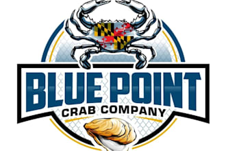 design excellent crab logo with free source files