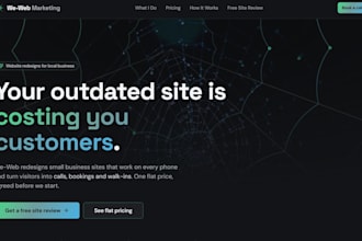 create you a website made for your needs
