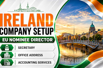 register irish company in ireland with eu nominee, ppsn, ipn, vat