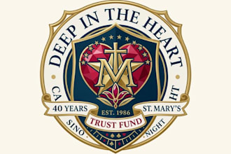 create a creative heart logo design in short time