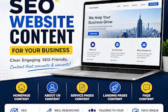 write SEO website content for your business