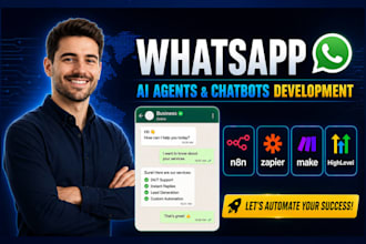 build an intelligent whatsapp ai agent and chatbot automation