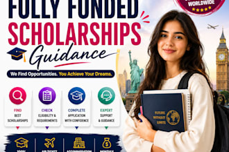 find fully funded scholarships and guide you