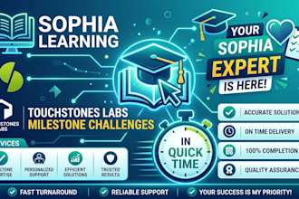 do sophia learning, wgu,  teas tasks, studycom, umpi, capella and touchstones