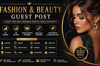 publish beauty guest post lifestyle backlinks fashion blogs