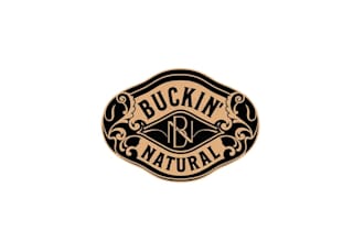 design monogram all natural soap brand logo