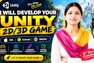 be your unity developer for mobile game card game and board game