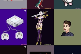 pixel art using aseprite