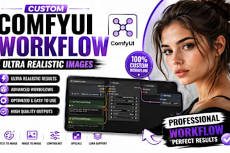 build a comfyui workflow for ultra realistic images