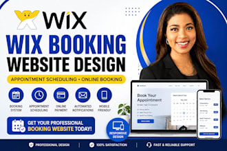 build wix booking website, appointment scheduling, online booking