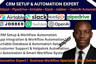slack shopify klaviyo airtable hubspot asana xero automation