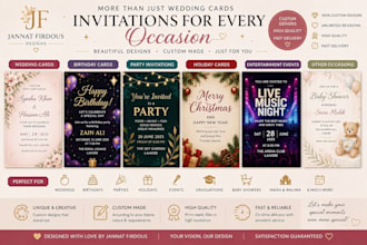design custom invitations for every occasion