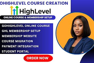 gohighlevel online course membership website community client portal ghl 360 VA
