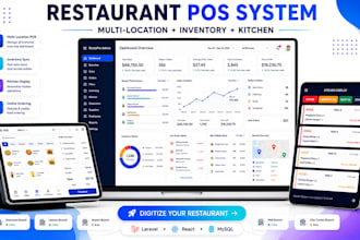 develop restaurant pos software with inventory management