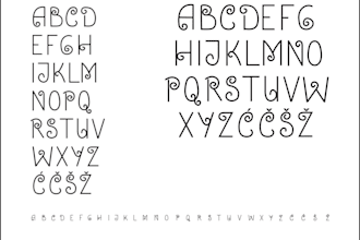 design unique custom typeface or font concept for you