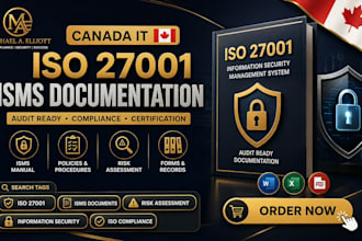 prepare canada IT iso 27001 isms documentation for audit ready certification