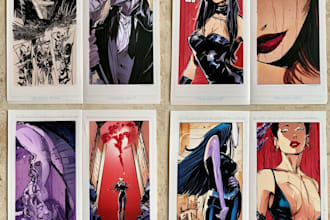 manga comic book illustration or webtoon nsfw art
