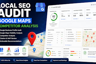 audit your local SEO and analyze your google maps competitors