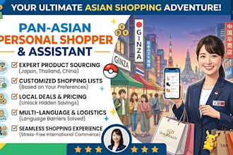 help personal shopper in thailand japan and china for any product