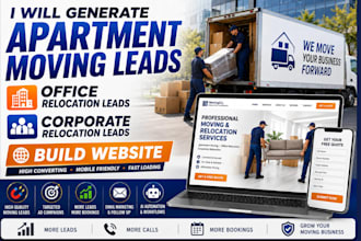 apartment moving leads google ads office relocation leads facebook ads website