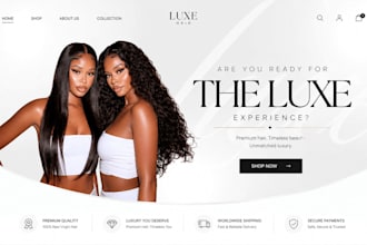 hair extension shopify store hair extension website wix hair extension website
