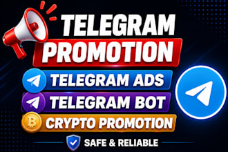 do telegram crypto promotion, crypto telegram marketing, telegram subscribers