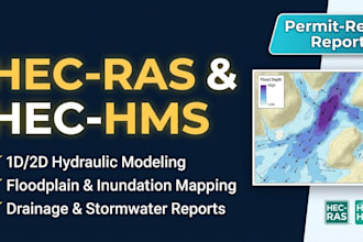 do hydrologic and hydraulic analysis using hec ras and hec hms